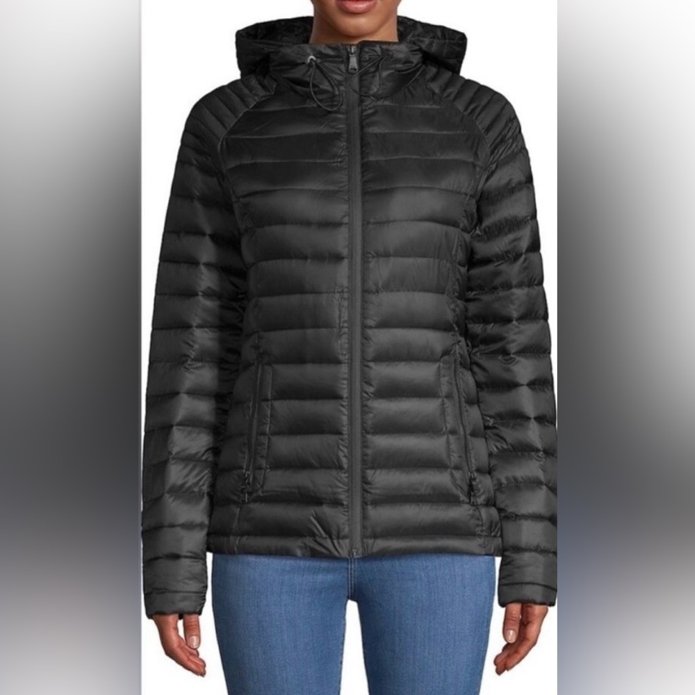 Pajar Aurora Puffer Packable Jacket, Removable Hood, Black, Women’s XL